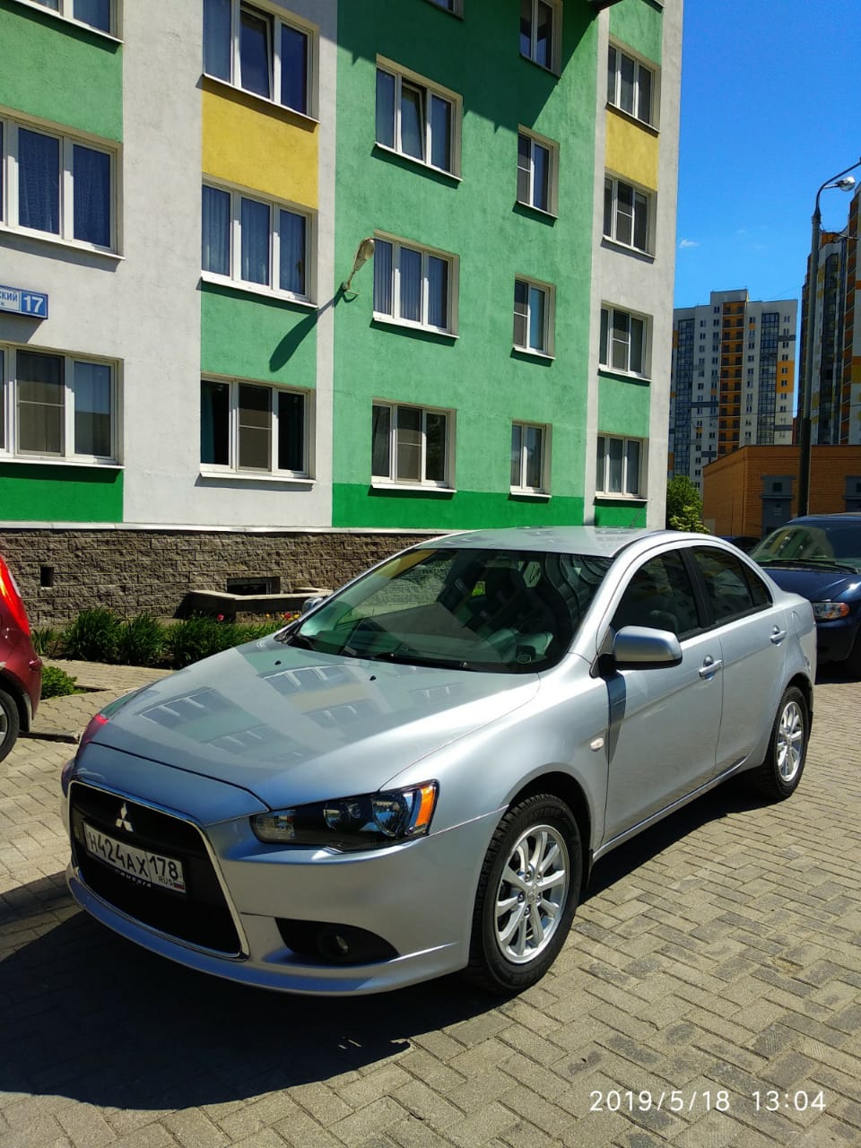 Mitsubishi Lancer 1.6 AT, 2012, 103 000 км 420000Р