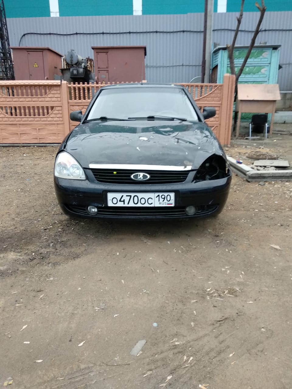 LADA Priora 1.6 МТ, 2011, битый, 60 000 км 125000Р.